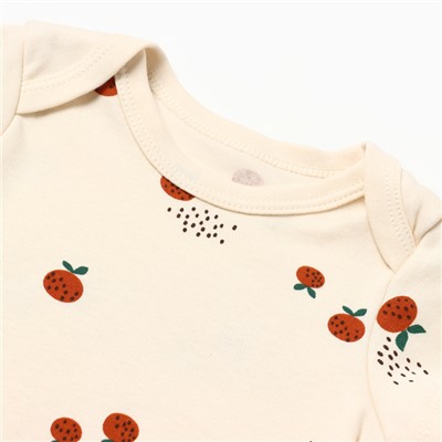 Боди Крошка Я Oranges, рост 62-68, молочное