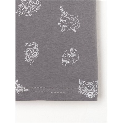 Пижама мужская (футболка, шорты) KAFTAN Tiger, размер 56