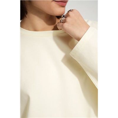 Женский лонгслив оверсайз Happyfox