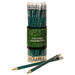 Карандаш черногр. ТАБЛИЦА УМНОЖЕНИЯ с ластиком КЧ-ТУ-HB SchoolФормат