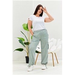 Брюки 9208 (Полоса хаки)