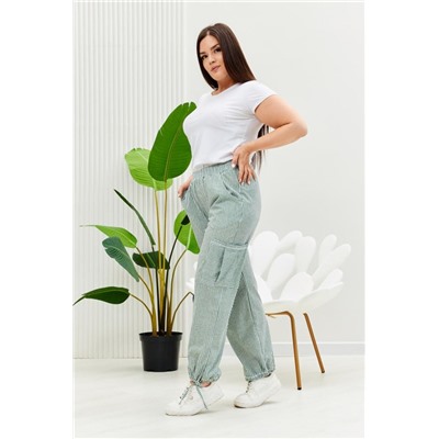 Брюки 9208 (Полоса хаки)