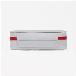 Косметичка - аптечка на молнии, цвет белый