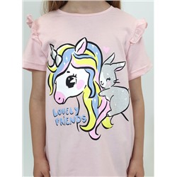 3-65-3. (Фуфайка для девочки, Лунева )