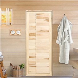 УЦЕНКА Дверь для бани и сауны «Эконом», 170×70 см