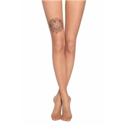 Колготки женские CONTE колготки TATTOO с рисунком Lion
