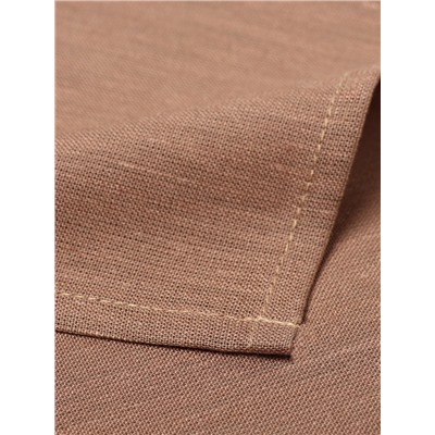 Набор салфеток с декоративными кольцами Этель Sand, 40×40 см - 2 шт., 100% лён