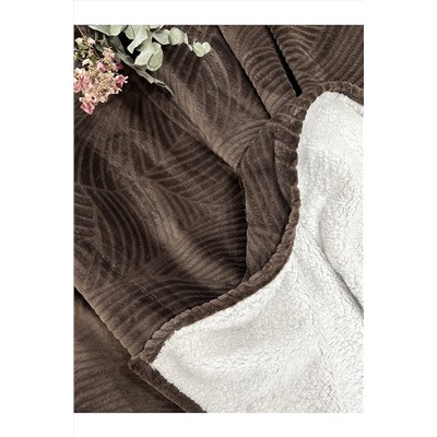 Плед Флайфи ФФ-030 коричневый НАТАЛИ, 958250