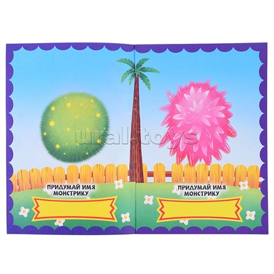 Наклейки "Собери своего Монстра" Няшные Монстры