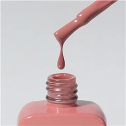 Гель лак для ногтей, однотонный, трехфазный, 10 мл, LED/UV, нюдовый (83)