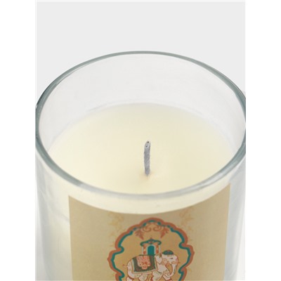 Свеча ароматическая в стекле «Нарцисс», соевый воск, 120 г