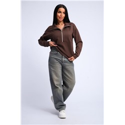 Женская толстовка 31981 (Коричневый)