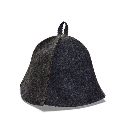 Шапка для бани и сауны «Хозяин бани», полушерсть