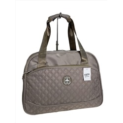 Дорожная сумка из текстиля, цвет бежевый