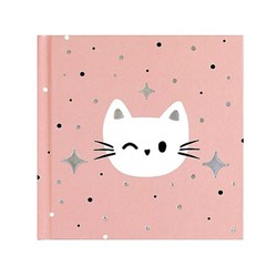 Блокнот 105х105 мм 48л "КОТ И ЗВЕЗДЫ" 70122 Феникс