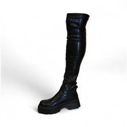 Сапоги-чулки евро зима К206-13 черные