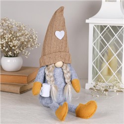 Декоративное украшение Гном 23 см девочка / GH-26/1 /уп 100/новогодний