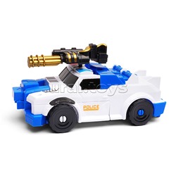 Робот трансформирующийся в служебное авто, в коробке