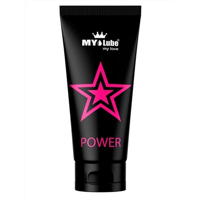 Возбуждающая гель-смазка на водной основе MyLube POWER - 50 мл.