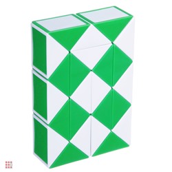 ИГРОЛЕНД Головоломка "Мир квадратов. Змейка лайт" 10х6,7х2,4см, 3 цвета