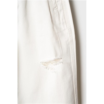 Брюки текстильные джинсовые для девочек PLAYTODAY, 1243850