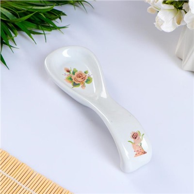 Подставку под ложку «Хозяюшка», фарфор, МИКС