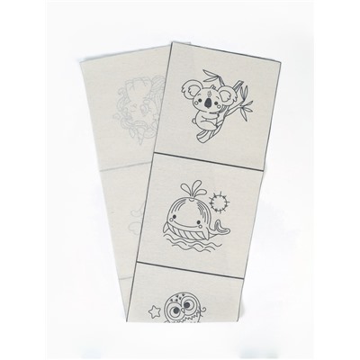 Набор для творчества. Вышивка на холсте «Милые зверюшки»