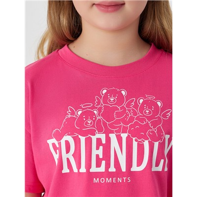 КОМПЛЕКТ ДЛЯ ДЕВОЧЕК (ФУТБОЛКА, ШОРТЫ) 567748