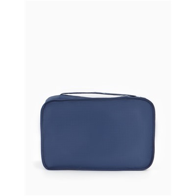 Дорожный набор органайзеров-косметичек на молниях, 6 в 1, синий