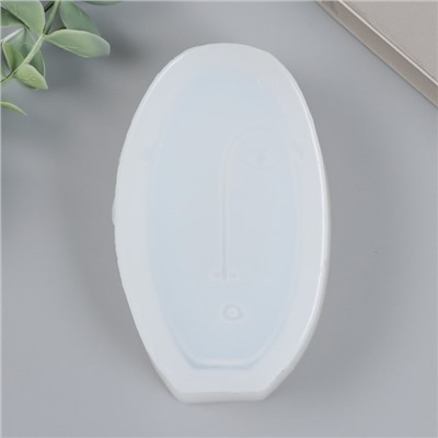 Молд силиконовый «Абстракция - овальное лицо» 11.5×6.6×3.2 см