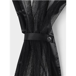 УЦЕНКА Сетка антимоскитная для дверей, 100×210 см, на магнитах, чёрная