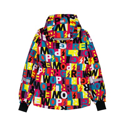 Куртка текстильная с полиуретановым покрытием для девочек