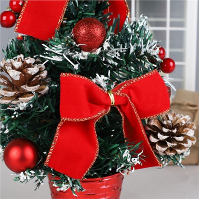 Елка искусственная настольная 30 см / 24H023 /уп 80/