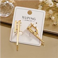 Серьги коллекция "Xuping" покрытие позолота, арт.004.034