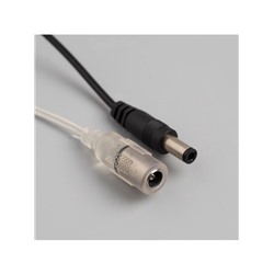 Гирлянда «Мишура» 6 м роса, IP20, серебристая нить, 480 LED, свечение мульти, 12 В