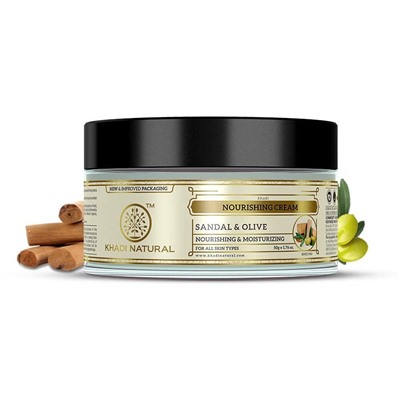 Khadi Natural Питательный крем "Сандал и Олива" 50 г
