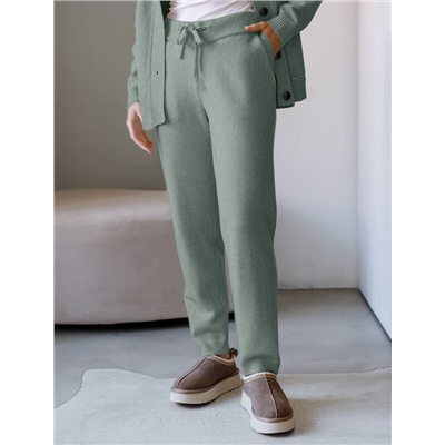 Брюки из пряжи с кашемиром