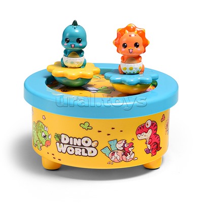 Интерактивная игрушка "Мир динозавров" в коробке