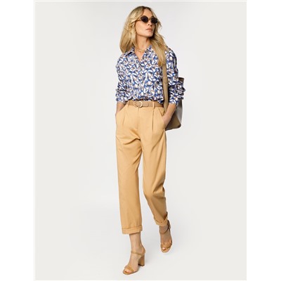 Брюки-бананы из хлопка