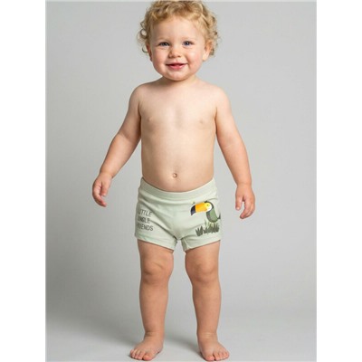 Плавки-шорты детские трикотажные для мальчиков, средней длины