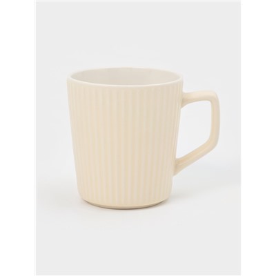 Кружки Loft, набор 4 шт., 360 мл, 12×9×10 см, фарфор, молочные