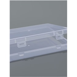 Бокс для хранения мелочей, 17.4×10.8×2.6 см, прозрачный