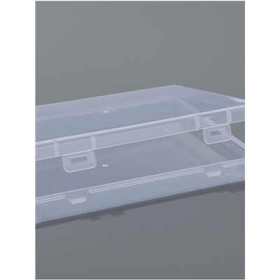 Бокс для хранения мелочей, 17.4×10.8×2.6 см, прозрачный