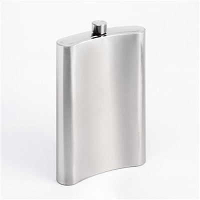 Фляжка Мастер К, 1.8 л, с краником, подарочная, армейская, 60 oz, нержавеющая сталь, серебристая