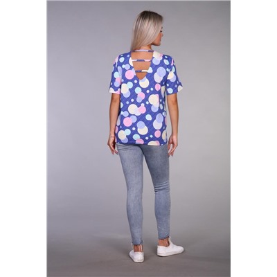 Футболка "Мишура" (Синий)