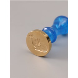 Подарочный набор для сургучной печати «Песня кита», печать, ручка, сургуч, 12.5×10×3.6 см