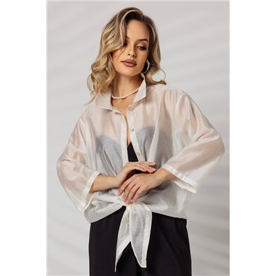 Блузка  4438/08/Молочный