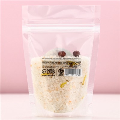 Соль для ванны с календулой и можжевеловой ягодой, 150 г, Чистое счастье