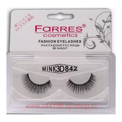 Farres Ресницы накладные эффект 3D M006-842