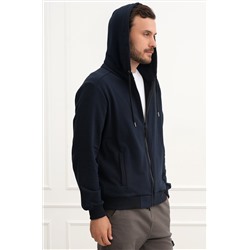 Мужская толстовка на молнии из футера трехнитки Happyfox